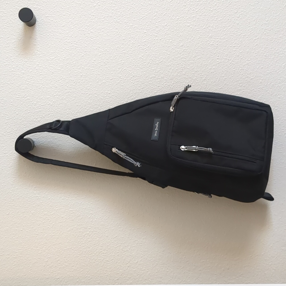 Vera Bradley sling bag in black